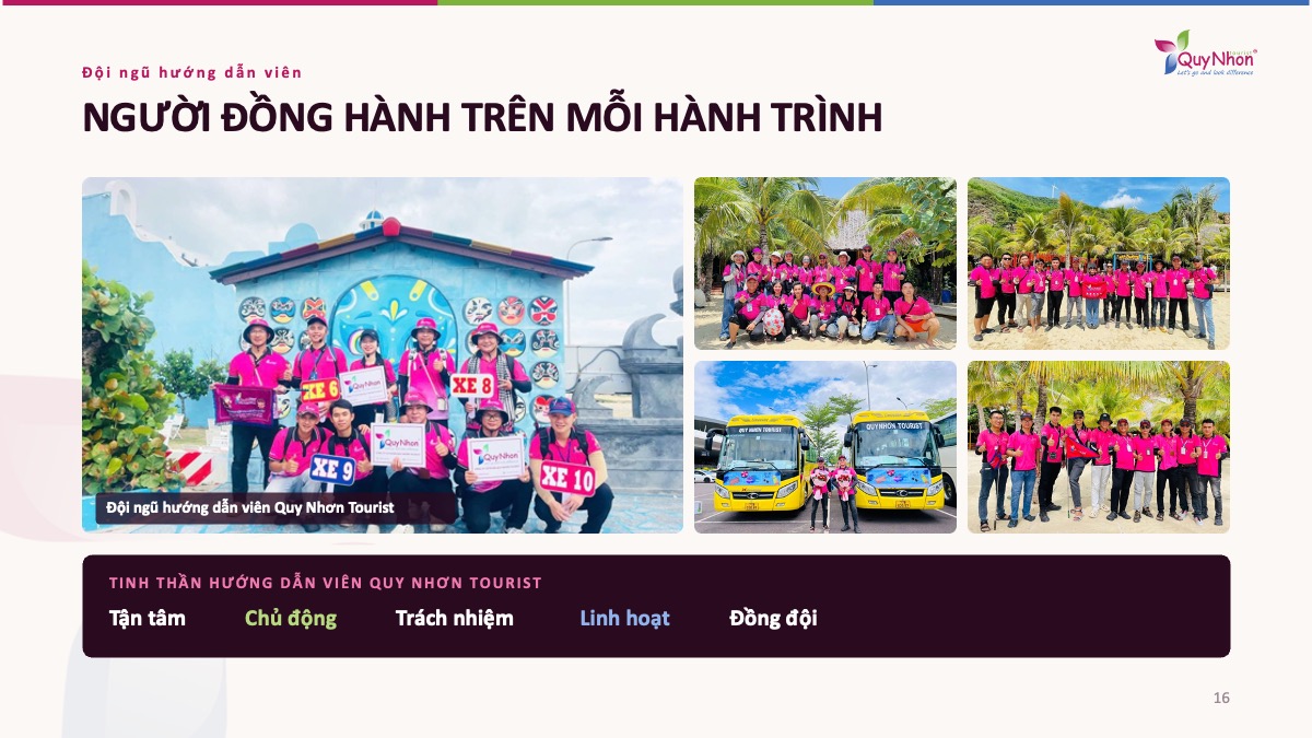 Hồ sơ năng lực Quy Nhơn Tourist - Công ty du lịch uy tín Quy Nhơn