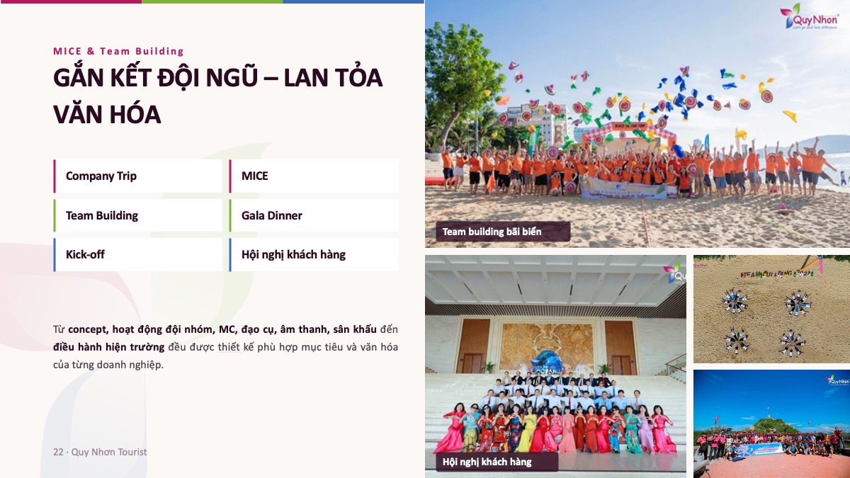 Hồ sơ năng lực Quy Nhơn Tourist - Công ty du lịch uy tín Quy Nhơn