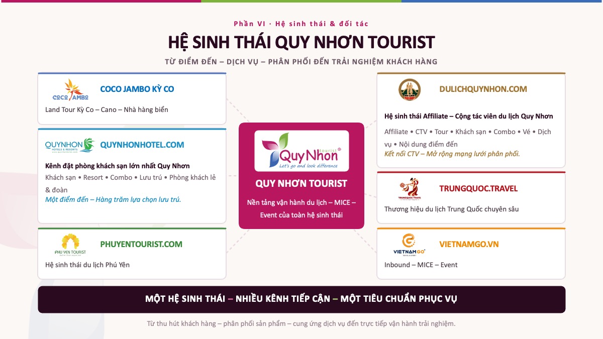 Hồ sơ năng lực Quy Nhơn Tourist - Công ty du lịch uy tín Quy Nhơn