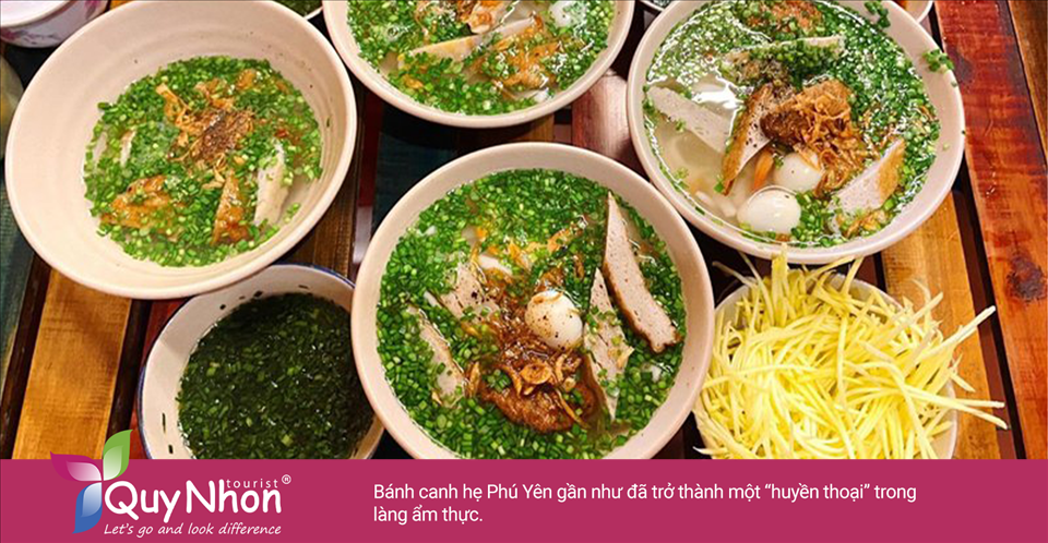 Bánh canh hẹ là cái tên đầu tiên trong danh sách top 13 món đặc sản Phú Yên này.