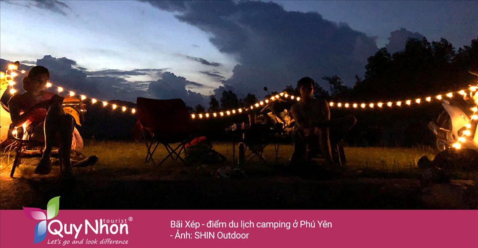 Bãi Xép - điểm du lịch camping ở Phú Yên - Ảnh: SHIN Outdoor