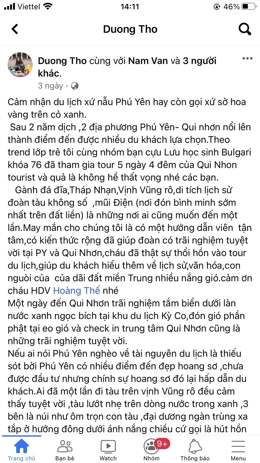 Cô Dương Thị Thơ - Giám đốc Bà Nà Hill - Tour Phú Yên Quy Nhơn 5 ngày 4 đêm