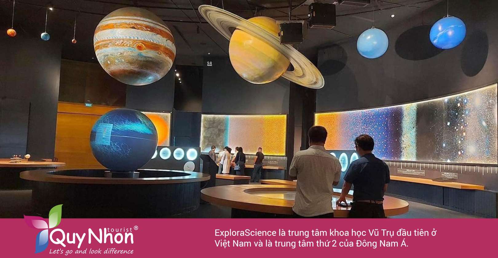 ExploraScience là trung tâm khoa học Vũ Trụ đầu tiên ở Việt Nam và là trung tâm thứ 2 của Đông Nam Á.