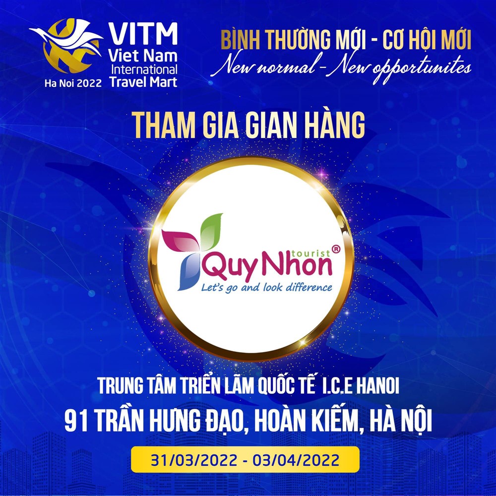 Quy Nhơn Tourist tham gia hội chợ VITM 2022 Hà Nội