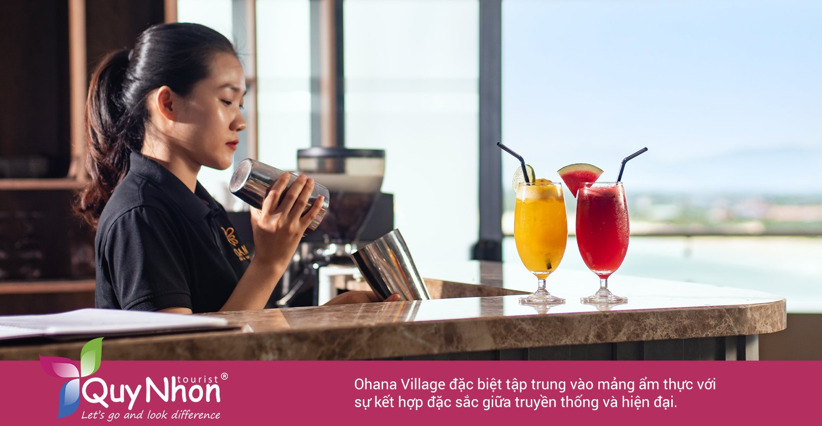Ohana Village đặc biệt tập trung vào mảng ẩm thực với sự kết hợp đặc sắc giữa truyền thống và hiện đại.