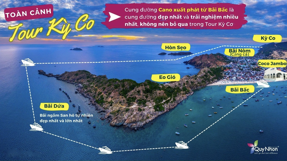 Hành trình cano Kỳ Co xuất phát từ Nhơn Lý