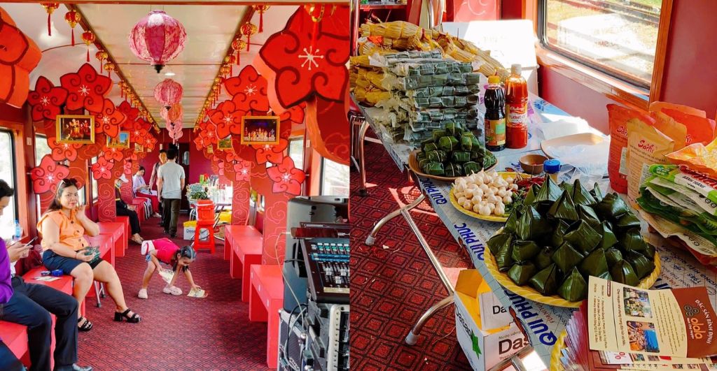 Trên chuyến tàu di sản độc đáo này, bạn sẽ được nếm thử những món ăn truyền thống gói trọn tinh hoa ẩm thực Bình Định