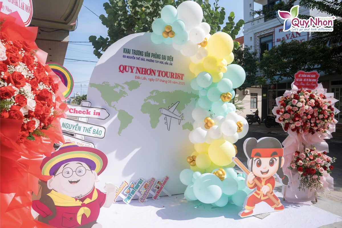 Quy Nhơn Tourist khai trương văn phòng Tuy Hoà - Đắk Lắk