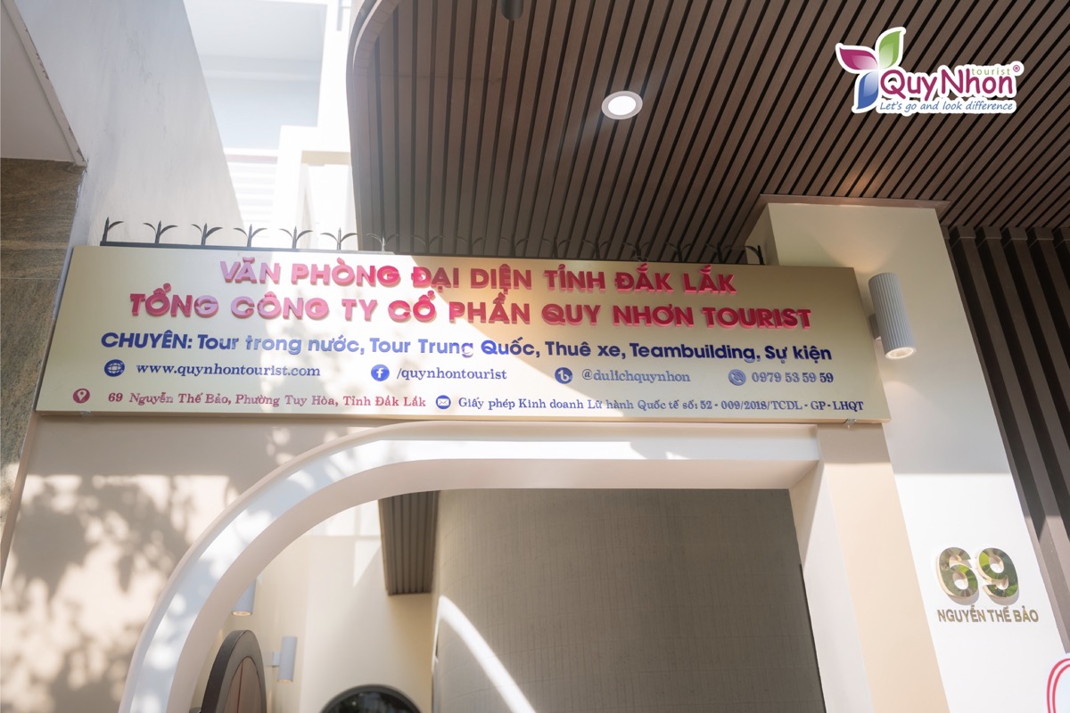 Quy Nhơn Tourist khai trương văn phòng Tuy Hoà - Đắk Lắk