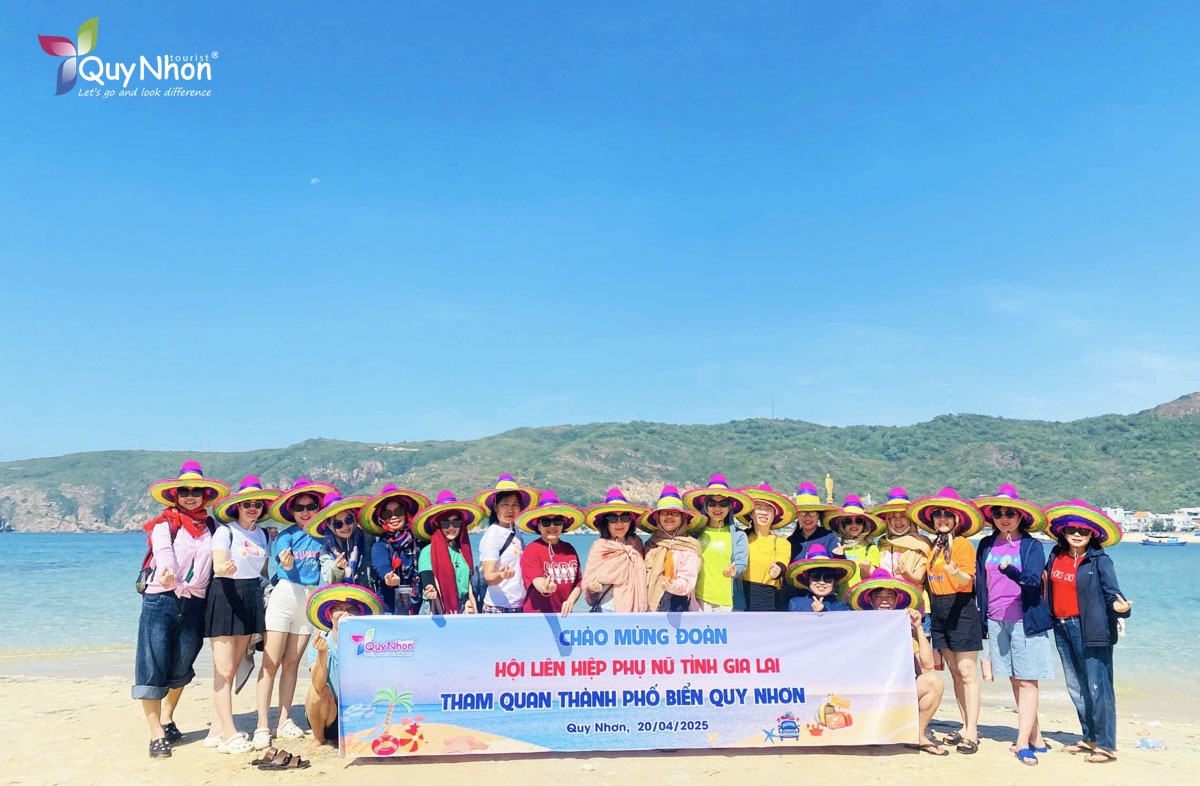Hội liên hiệp phụ nữ tỉnh Gia Lai - Tour Hòn Khô nửa ngày - Quy Nhơn Tourist