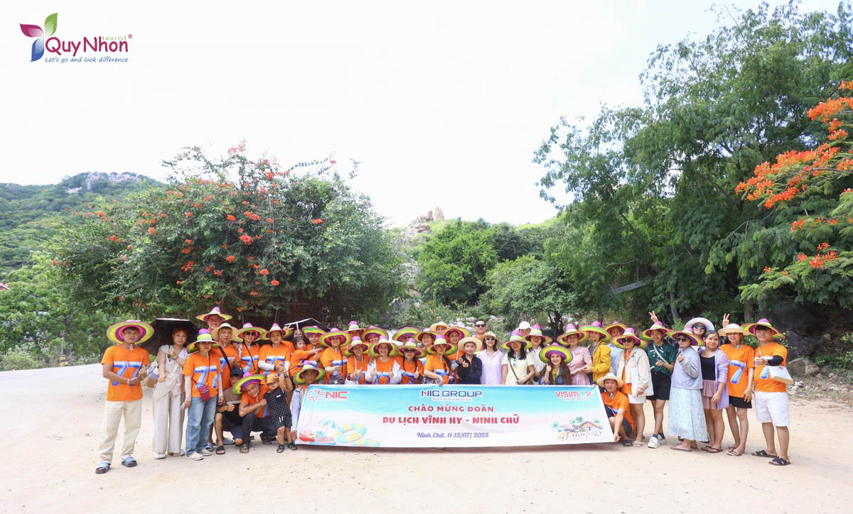 Tour Team building Vĩnh Hy - Ninh Chữ - Nic Group - Quy Nhơn Tourist