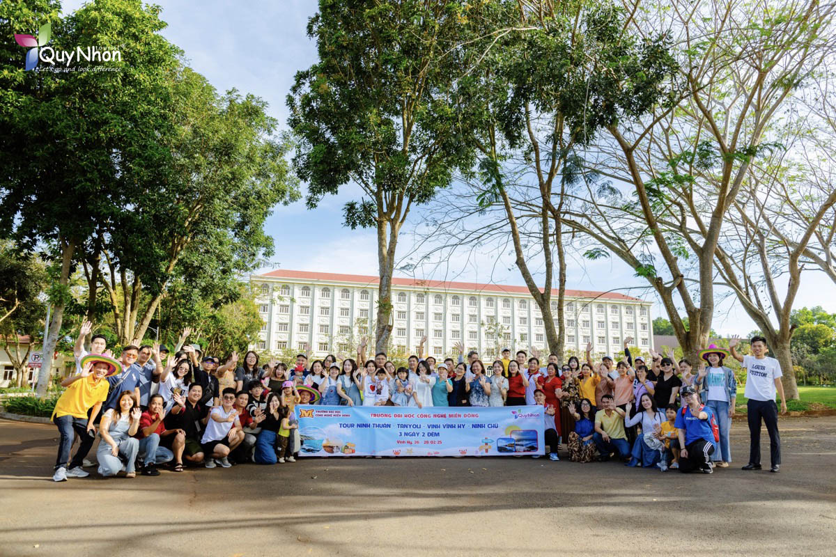 Trường Đại học Công nghệ Miền Đông - Tour Ninh Chữ - Vịnh Vĩnh Hy - Tanyoli - Quy Nhơn Tourist