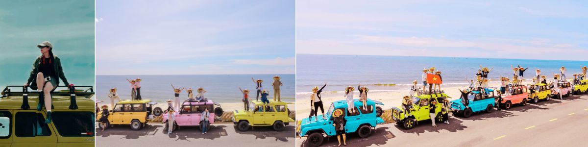 Xe Jeep - Tour Quy Nhơn - Mũi Né - Vịnh Vĩnh Hy 3 ngày 2 đêm - Quynhontourist