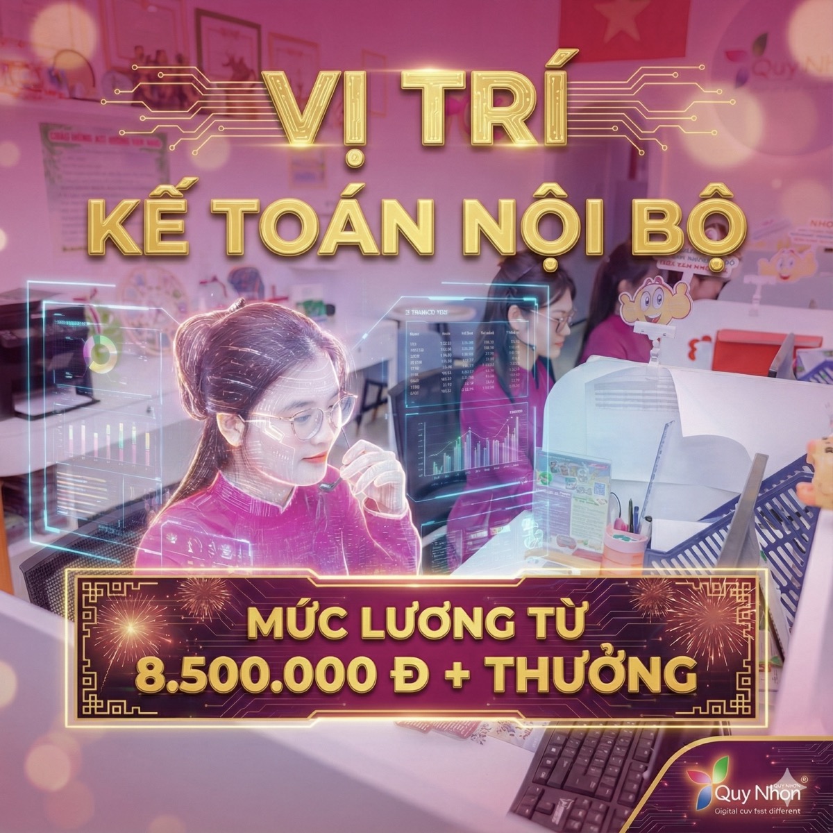 tuyển dụng kế toán nội bộ - quy nhon tourist