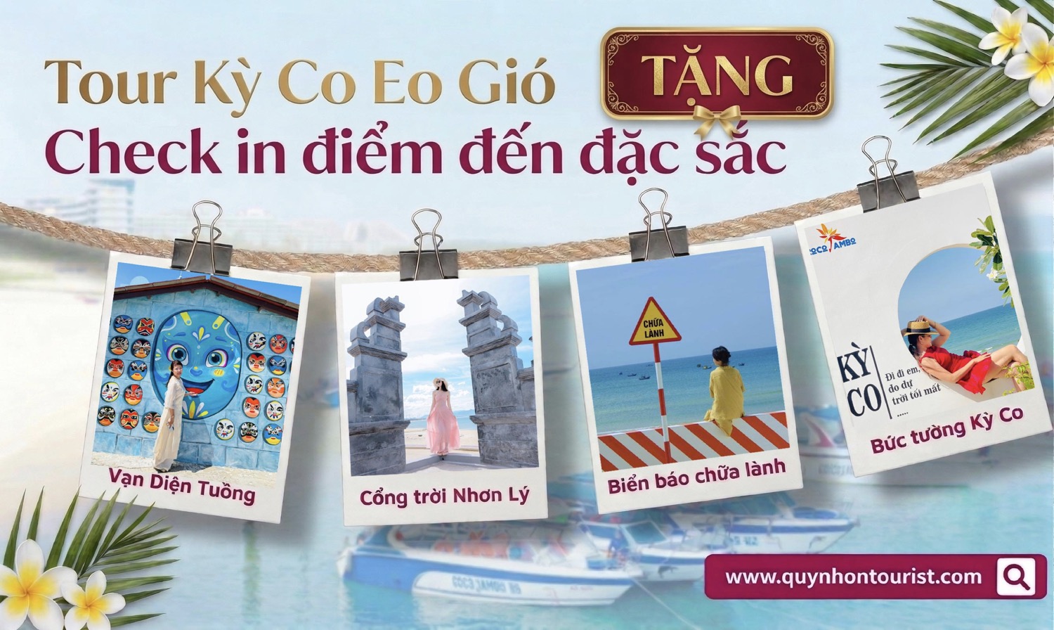 Tour Kỳ Co Eo Gió tặng điểm check in đặc quyền