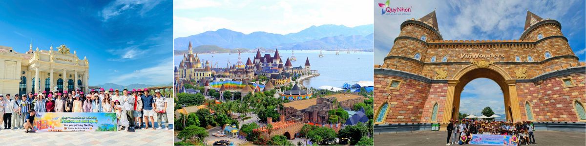 Check in VinWonders Nha Trang - Quy Nhơn Tourist